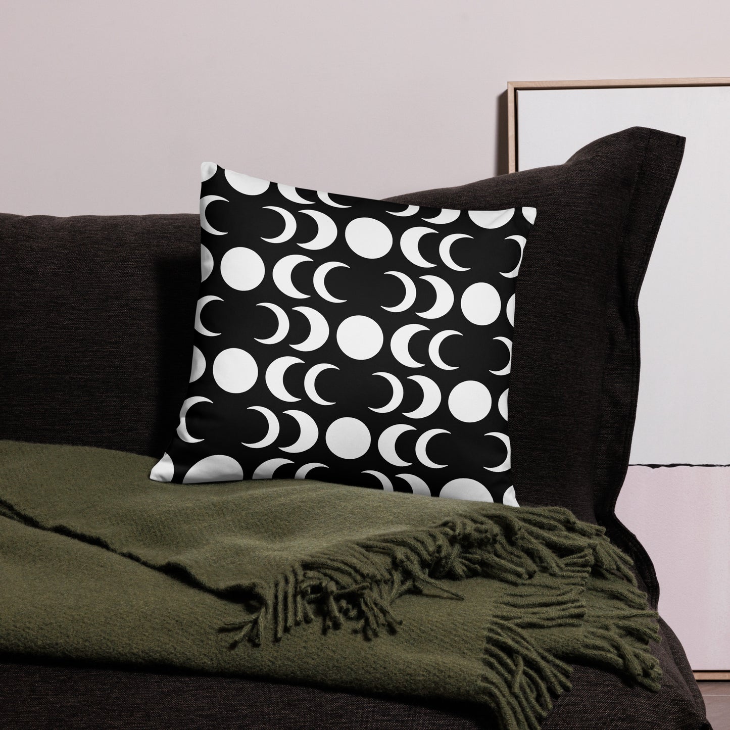 Coussin "VISER LA LUNE"